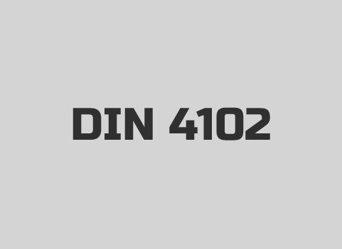 Certificación DIN 4102